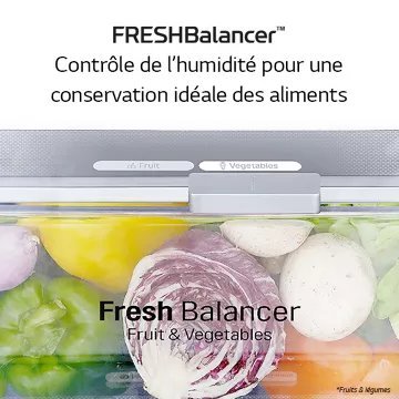 Réfrigérateur combiné LG GBB72SWVDN – Image 22