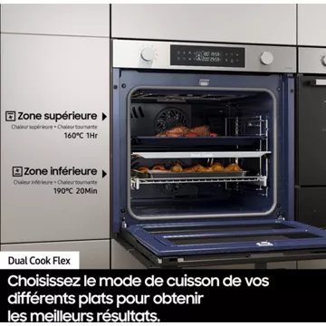 Four encastrable SAMSUNG NV7B45502AK DualCookFlex – Image 4