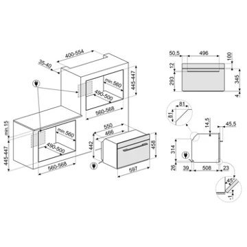Four encastrable SMEG SO4102M1B3 – Image 4