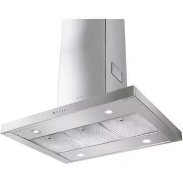 Hotte décorative îlot ELICA JUNO URBAN ZINC