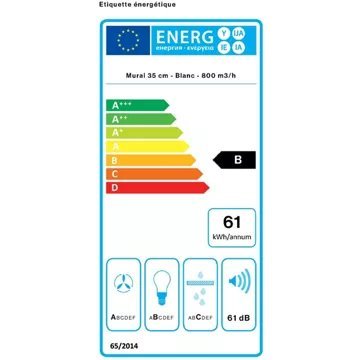 Hotte décorative murale FALMEC POLAR1110 – Image 5