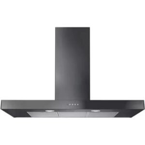 Hotte décorative murale FALCON HOTTE PLATE ARDOISE 90 CM