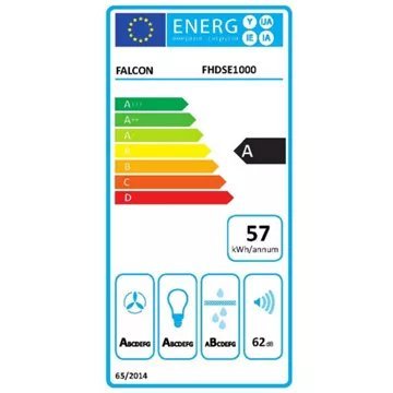 Hotte décorative murale FALCON FHDSE1000SS/C – Image 2