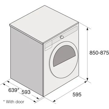 Sèche linge à condensation ASKO T208C.W – Image 7