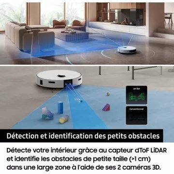 Robot Aspirateur Laveur SAMSUNG Jet Bot Combo AI VR7MD97A14G – Image 5