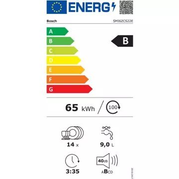 Lave vaisselle encastrable BOSCH SMI6ZCS22E Serenity Zeolith – Image 3