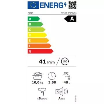 Lave linge hublot HAIER HW100-BP14929A-S – Image 5