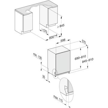 Lave vaisselle encastrable MIELE G 7197 SCVi XXL AutoDos – Image 8